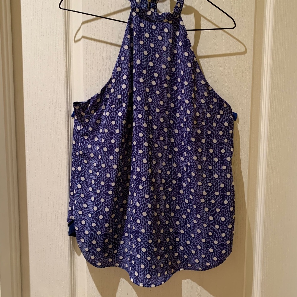 Blue Dynamite Halter Top/ Size M